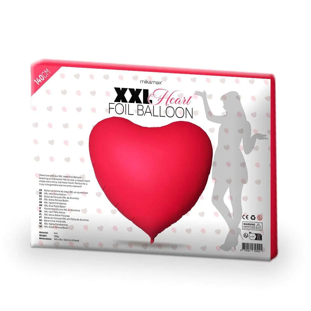 Ballon gonflable cœur XXL