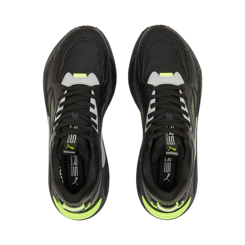 Baskets pour homme Puma RS-Z LTH - Puma Black/Lime Squeeze - 383232 05