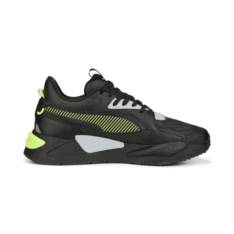 Baskets pour homme Puma RS-Z LTH - Puma Black/Lime Squeeze - 383232 05