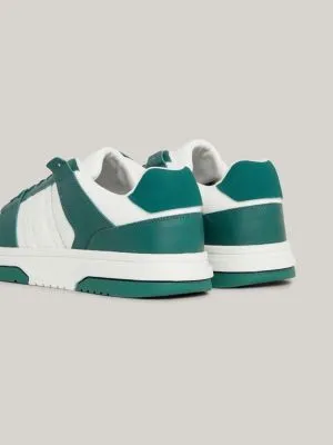 Baskets The Brooklyn colour-block en cuir | Vert | Tommy Hilfiger