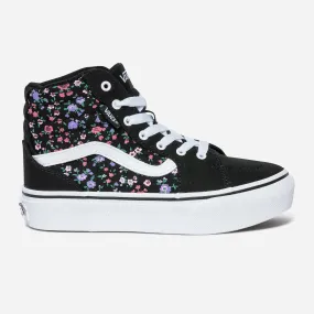 Baskets VANS noire toile à motifs fleurs - Eram Sport | ERAM