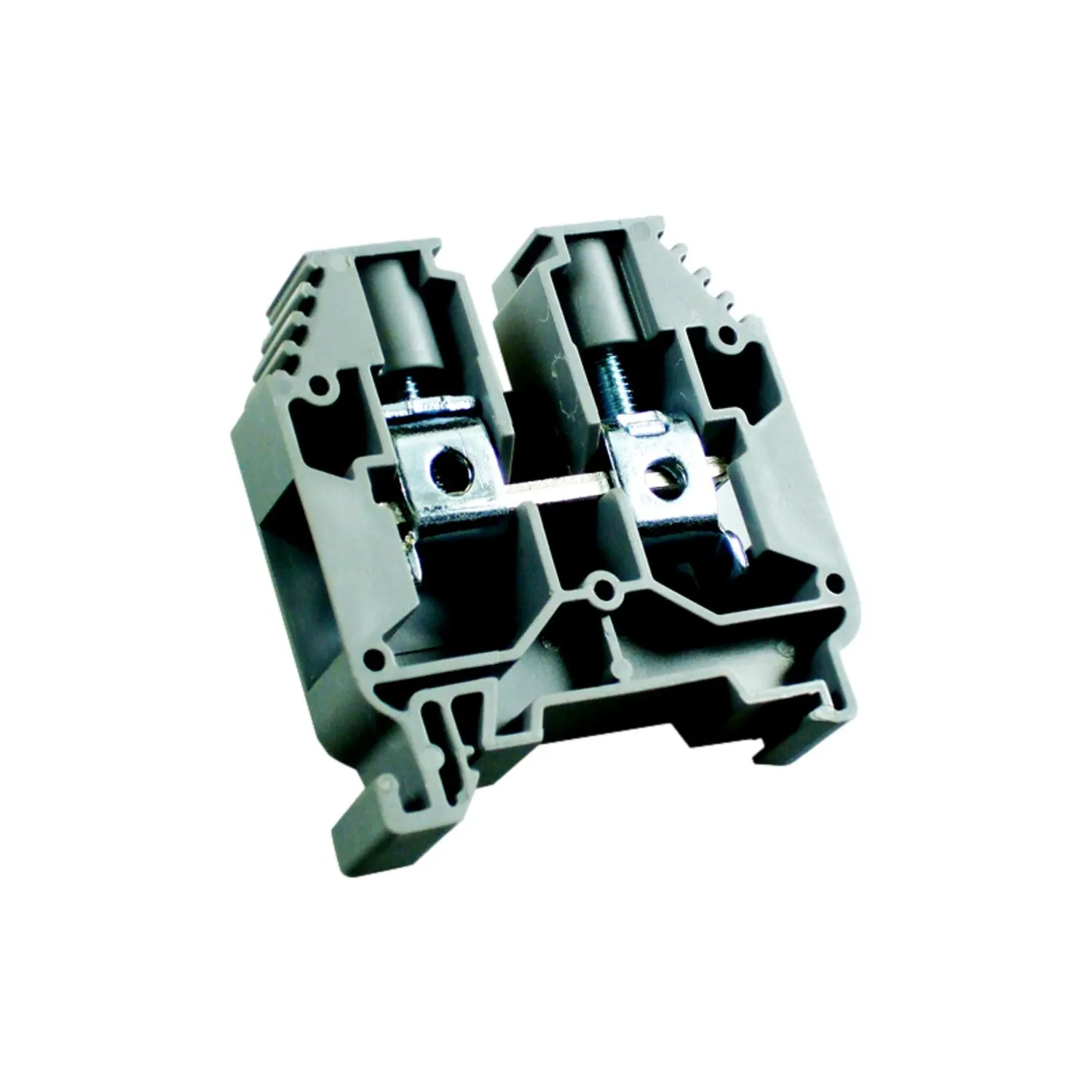 Bloc de jonction Gris - câbles 25mm² - 85A - connexion à vis