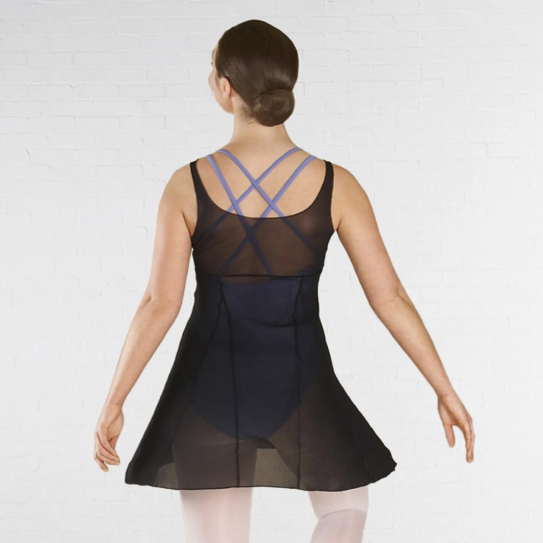 Bloch « Emerge » Robe Noire en Maillage