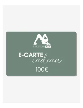 Carte cadeaux 50€ - Vêtements et accessoires de yoga