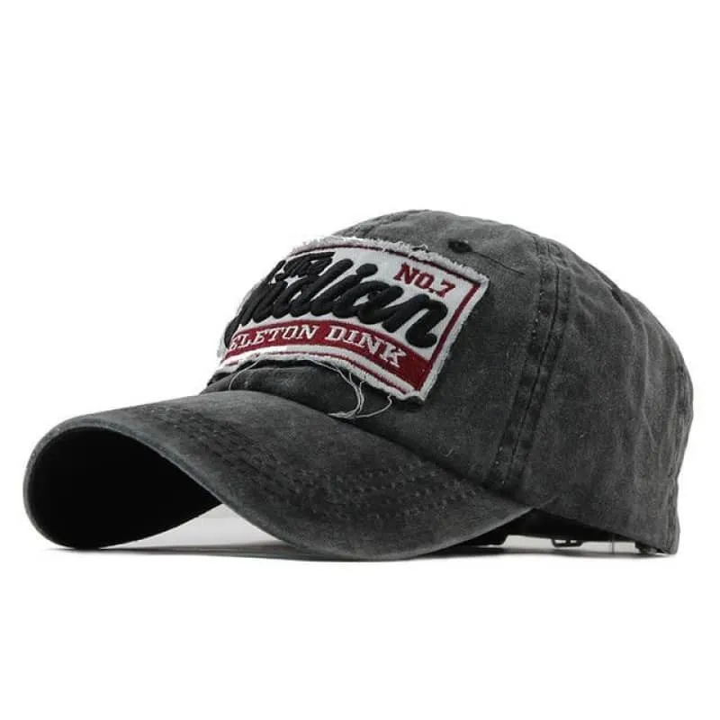 Casquette biker - The indian