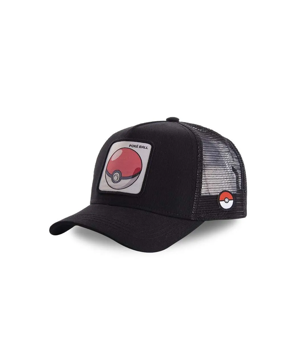 Casquette Capslab trucker Pokemon Pokeball Noir Capslab