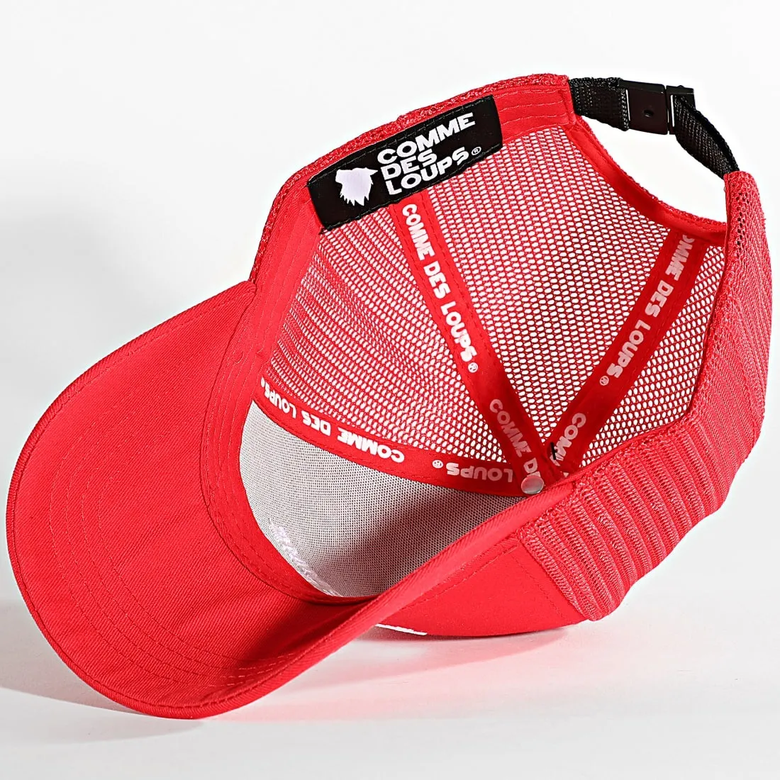 Casquette Trucker Classic Rouge Comme Des Loups