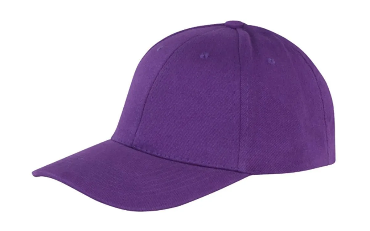 Casquette à profil bas adulte - RC081X - violet 