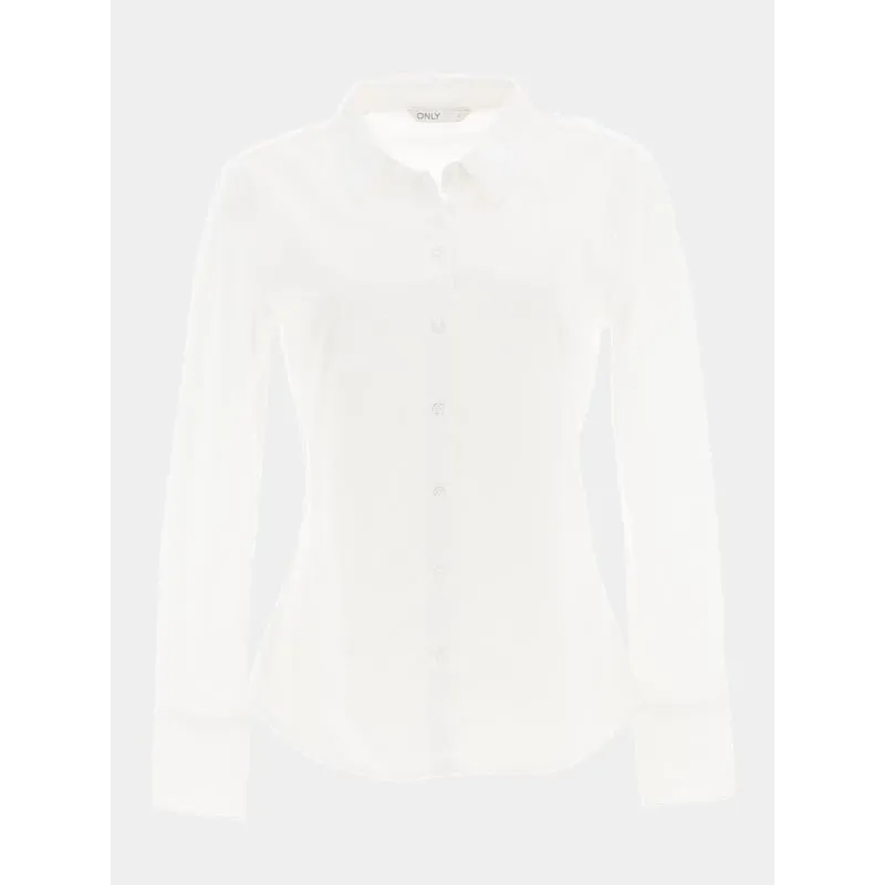 Chemise fluide multi monogramme blanc femme - Tommy Hilfiger | wimod