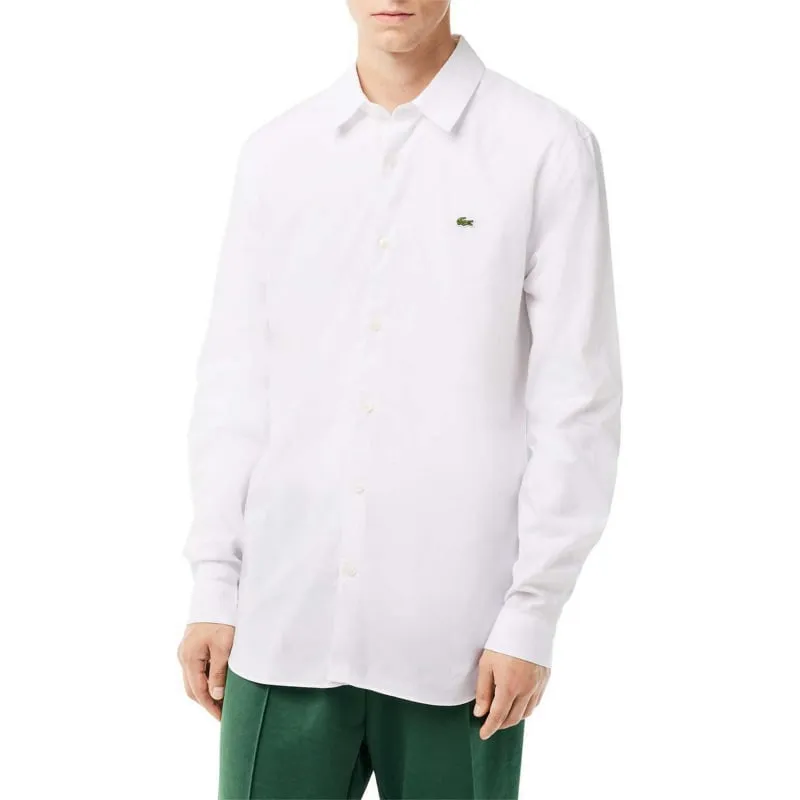 Chemise imprimées feuillage blanc vert homme - Rms 26 | wimod