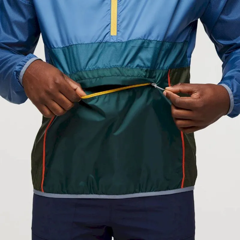 Cotopaxi Teca Half-Zip Windbreaker - Veste coupe-vent homme | Hardloop