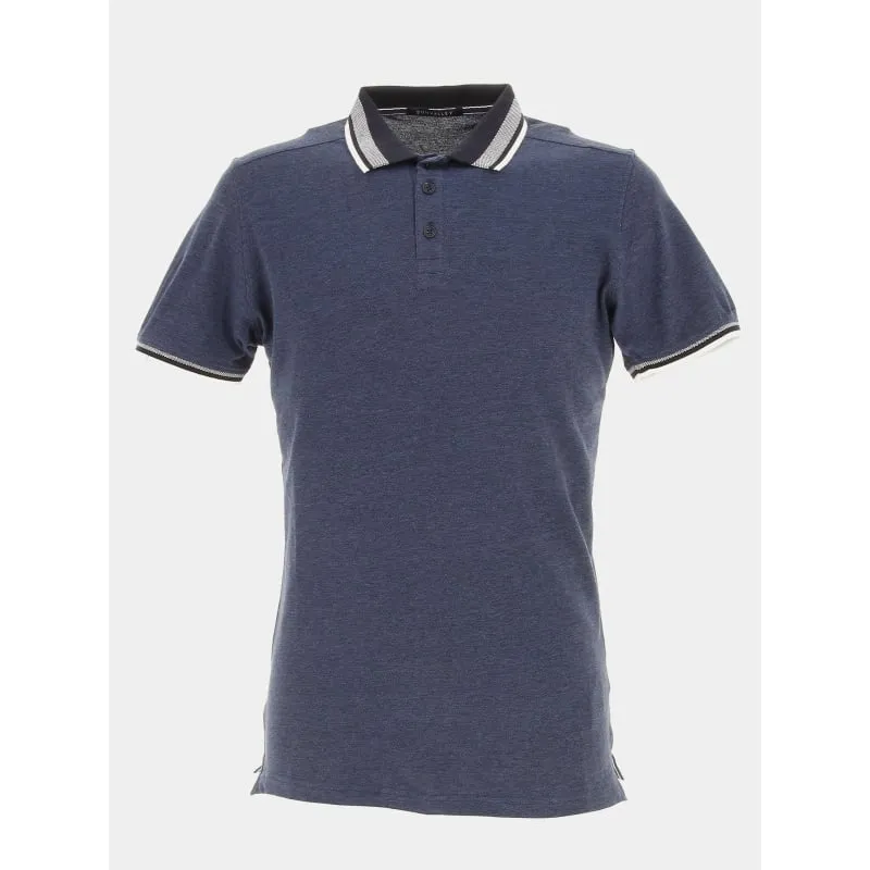 Exclusivité : Polo manches courtes bleu homme - Jack & Jones | wimod