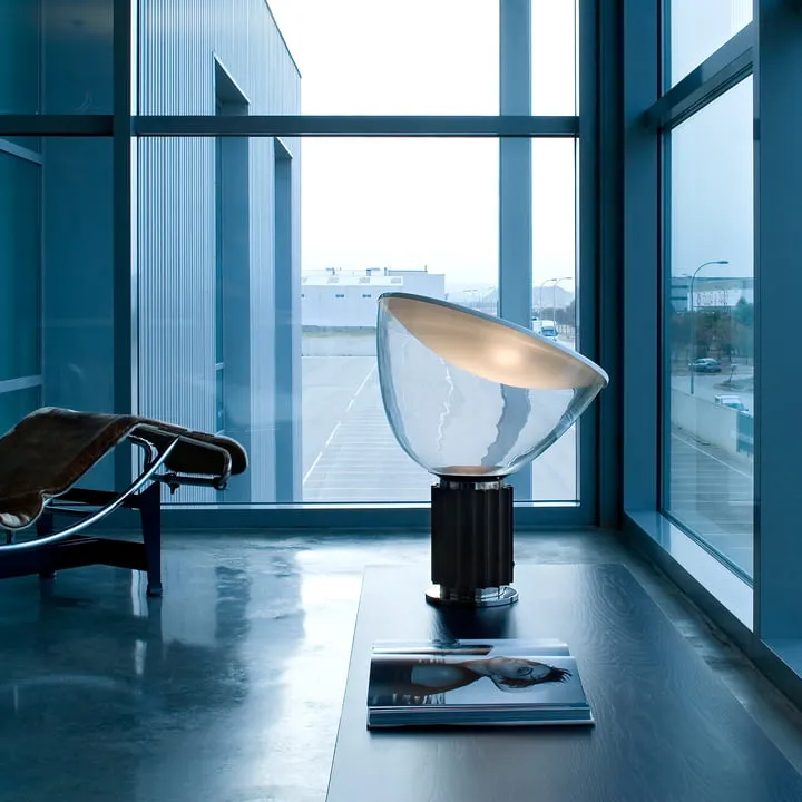 Flos - Taccia LED Lampe de table (PMMA), noir
