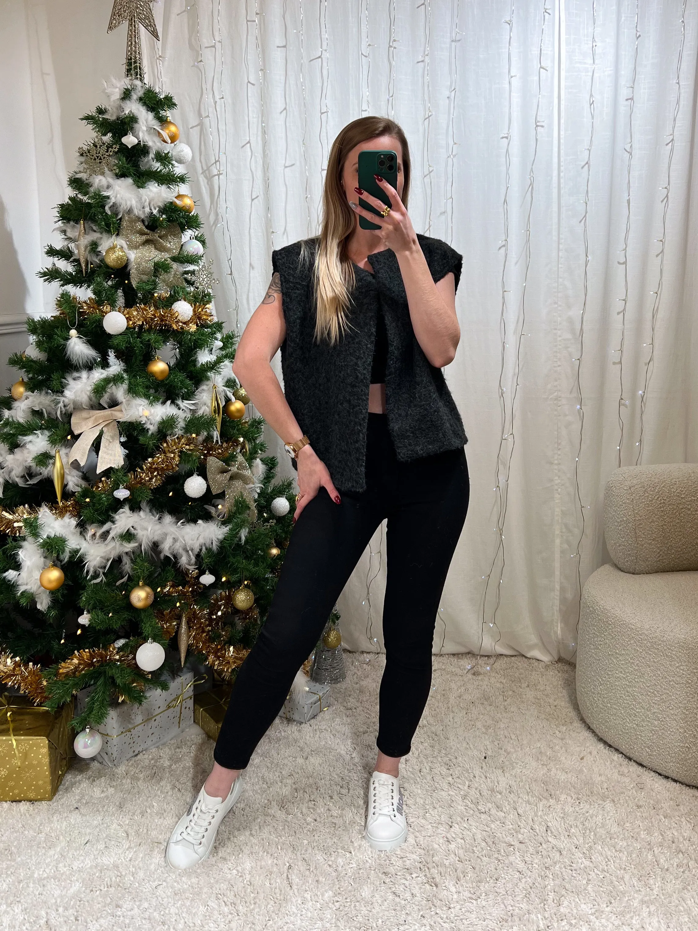 Gilet AMELIE noir