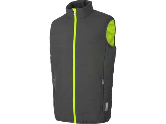 Gilet de travail Matelassé Moon Würth MODYF Anthracite/Lime