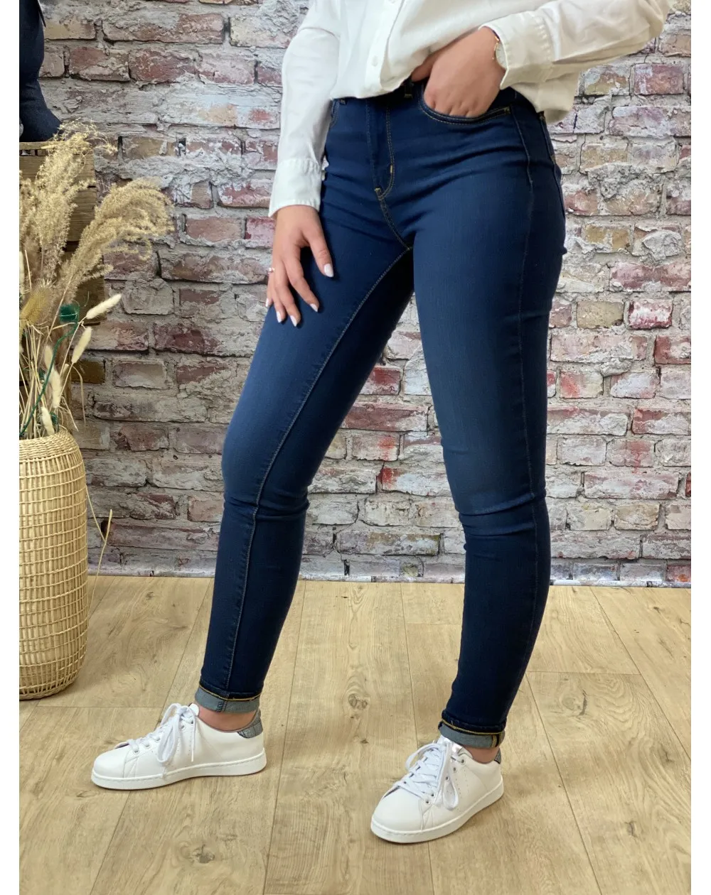 Jeans Skinny Taille Haute 721 LEVIS