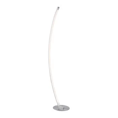 Lampadaire led Leuchten Direkt Bella Gris Métal - Verre Acrylique