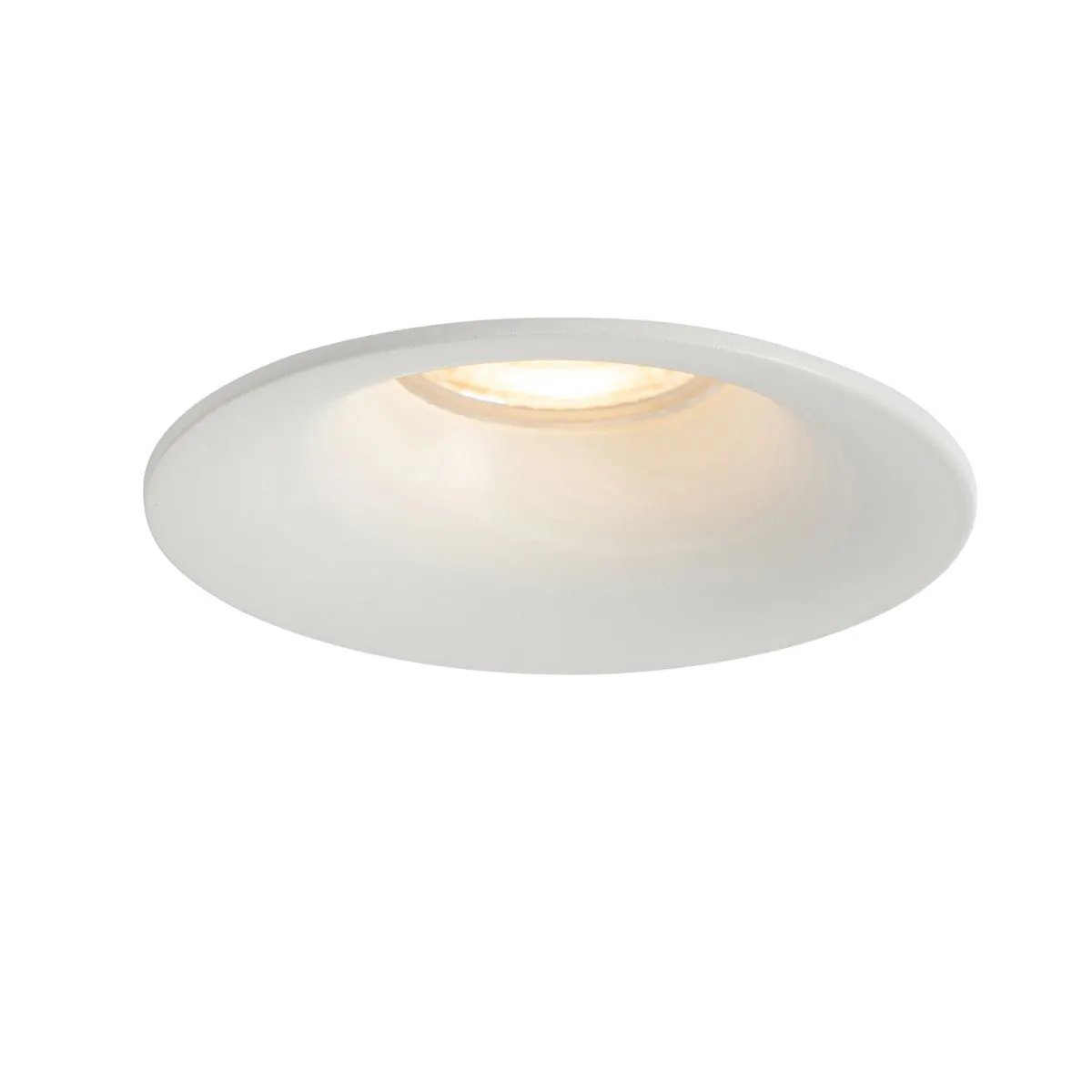 Lot de 6 spots encastrés blancs GU10 50 mm - Gijs