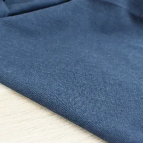 Maille polo – bleu jean