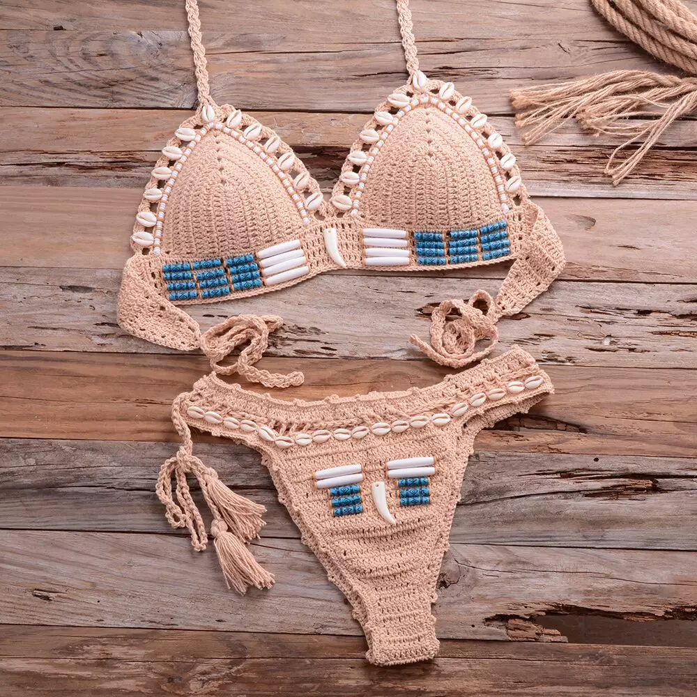 Maillot de bain au crochet