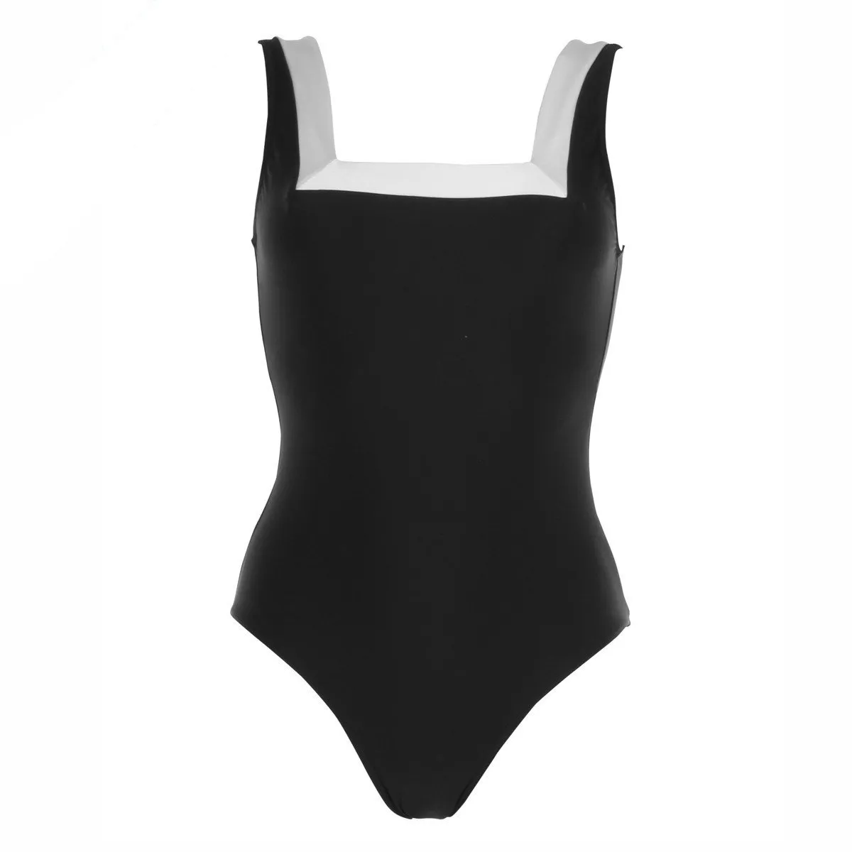 Maillot de bain une pièce sans armatures Java noir de Janine Robin