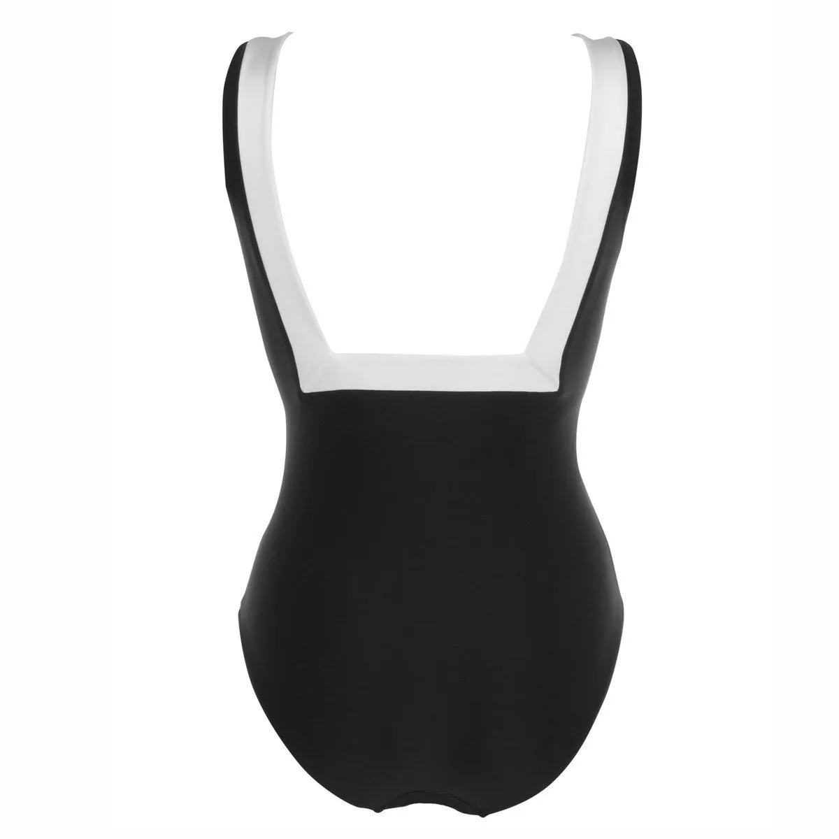 Maillot de bain une pièce sans armatures Java noir de Janine Robin