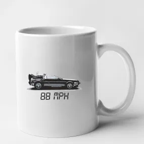 Mug Delorean 88 MPH