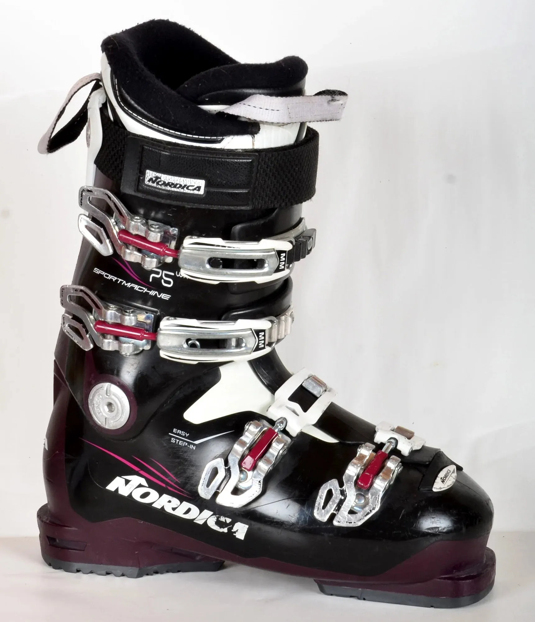 Nordica SPORTMACHINE 75 WR purple - Chaussures de ski d'occasion Femme