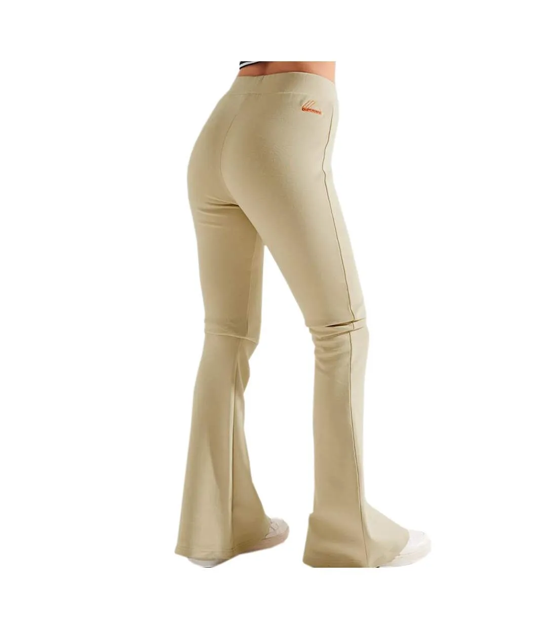 Pantalon Beige Femme Superdry Mountain Sport Flare