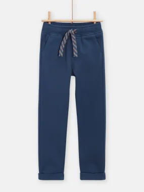 Pantalon bleu ardoise pour garçon