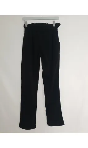 Pantalon cigarette noir taille haute -  Morango, vêtements pour femme