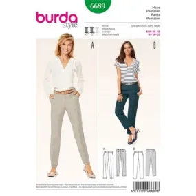 Patron Femme Pantalon Burda n°6689