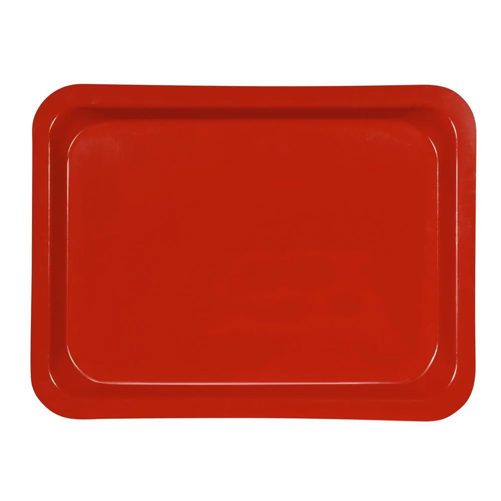 Plateau platex mat rouge 46x36 platex - par 20