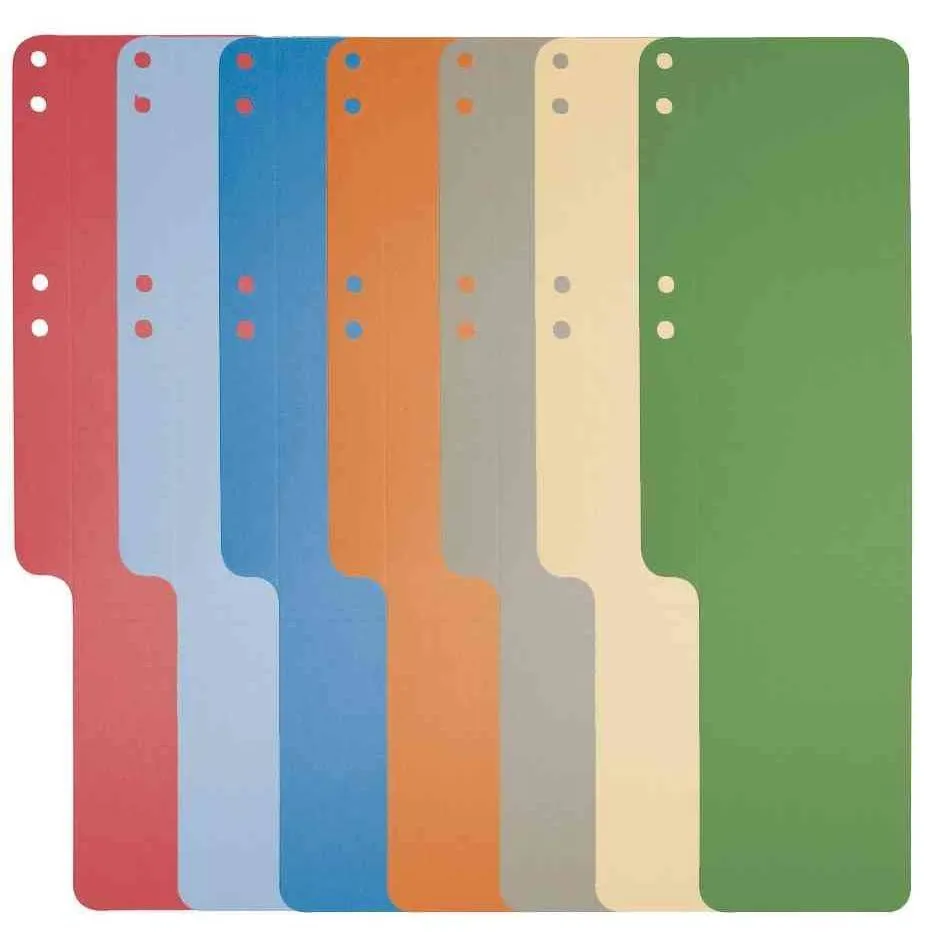 Queues de papier, boîte, 100 pièces, carton recyclé rouge