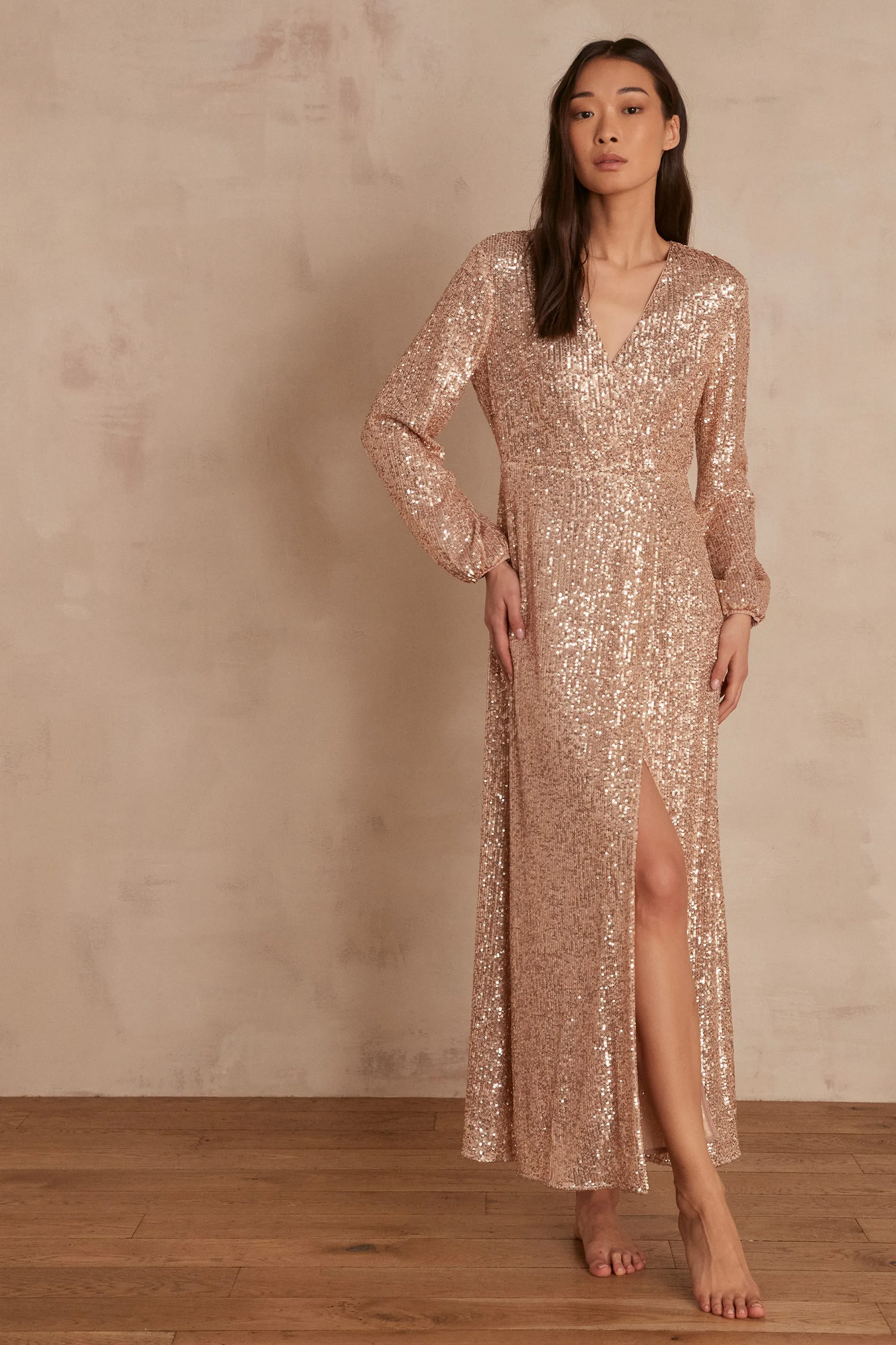 Robe à paillettes Cléopâtre POLYESTER | Maison 123