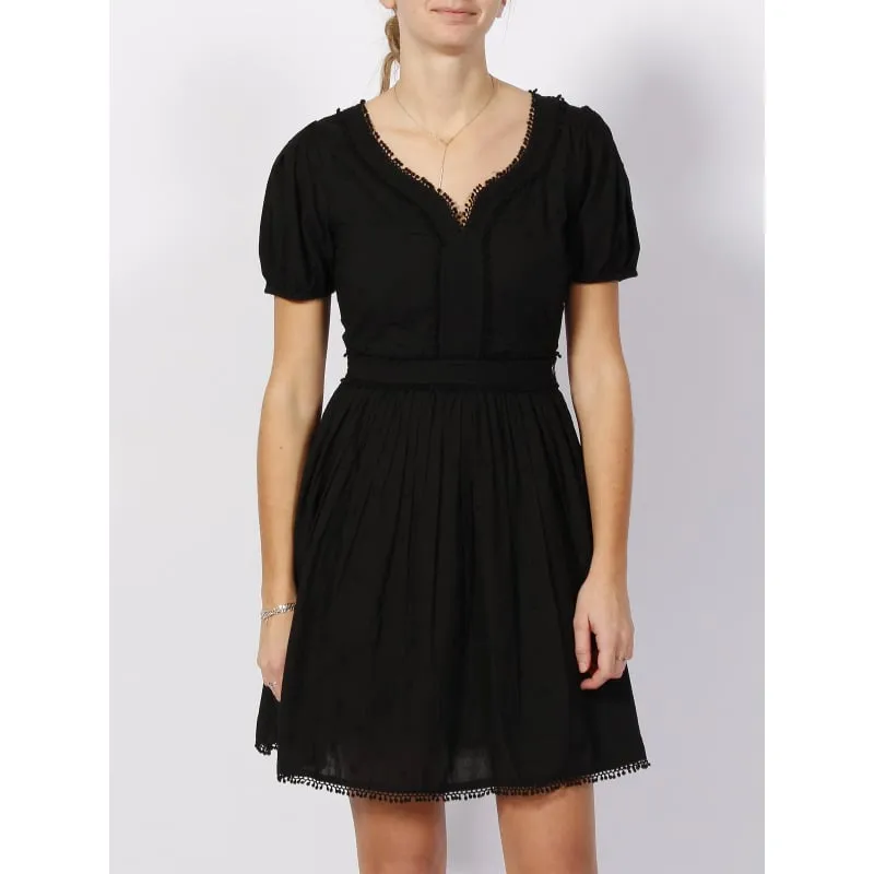 Robe courte à ceinture gavina noir femme - Vero Moda | wimod