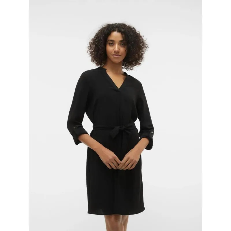 Robe courte à ceinture gavina noir femme - Vero Moda | wimod