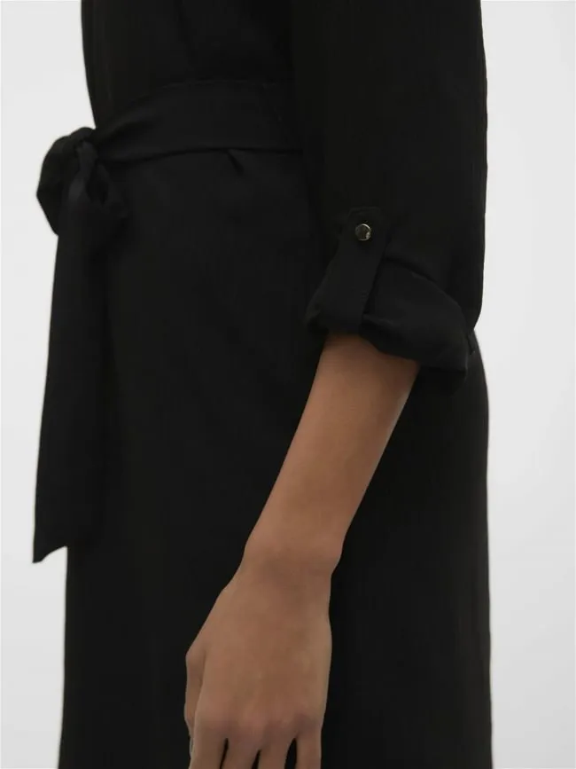 Robe courte à ceinture gavina noir femme - Vero Moda | wimod