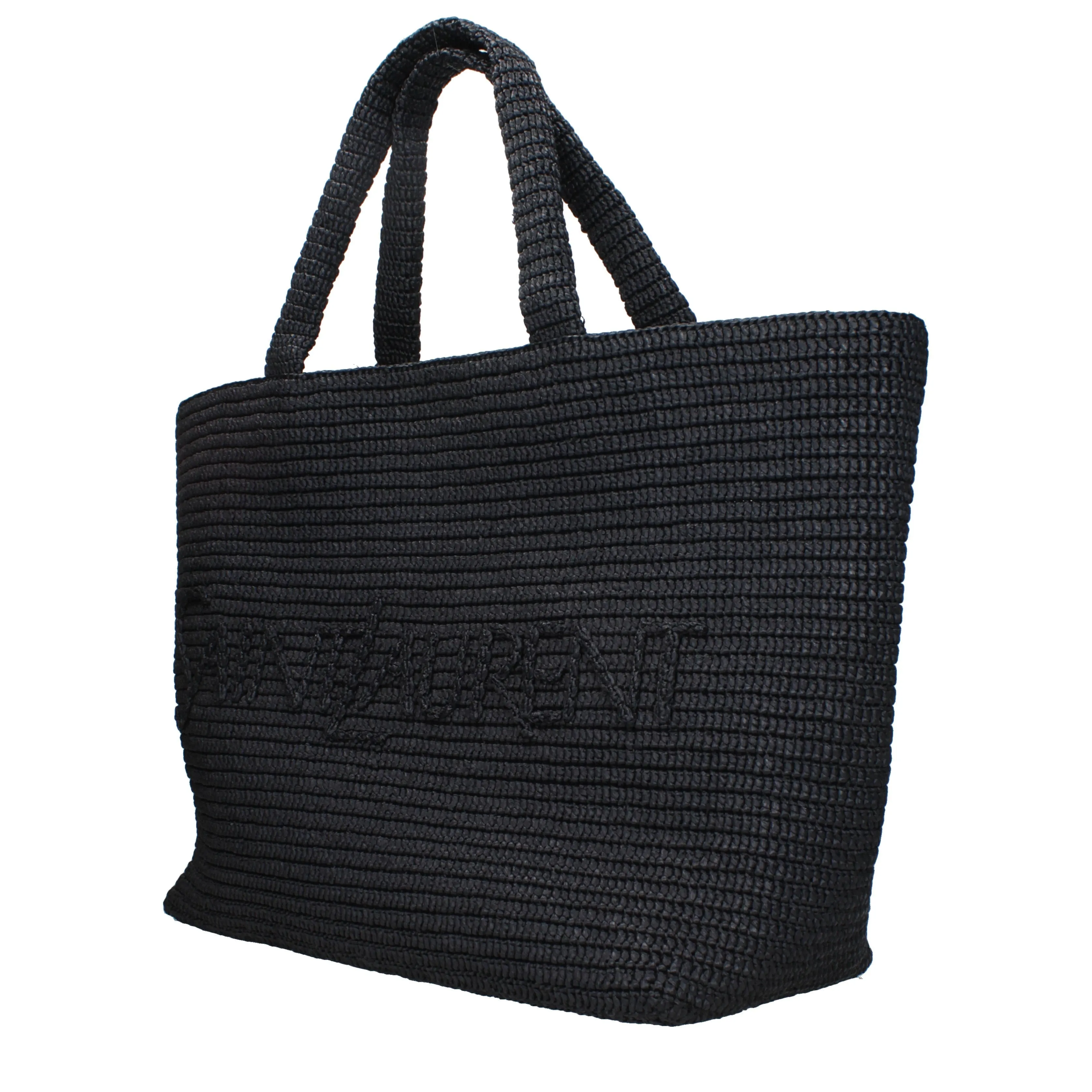 Sacs à bandouliers Saint Laurent Femmes Rafia Black