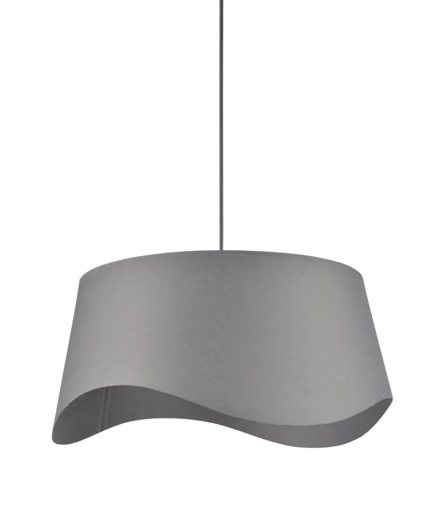 Suspension design Corep Wave Gris Tissu