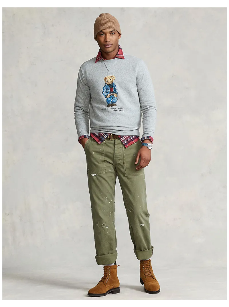 Sweat Polo Bear denim Ralph Lauren