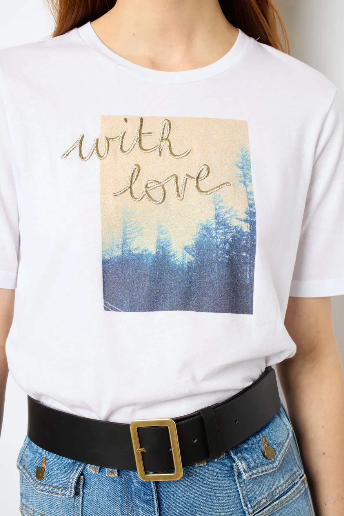 T-shirt sérigraphié - AMBRE