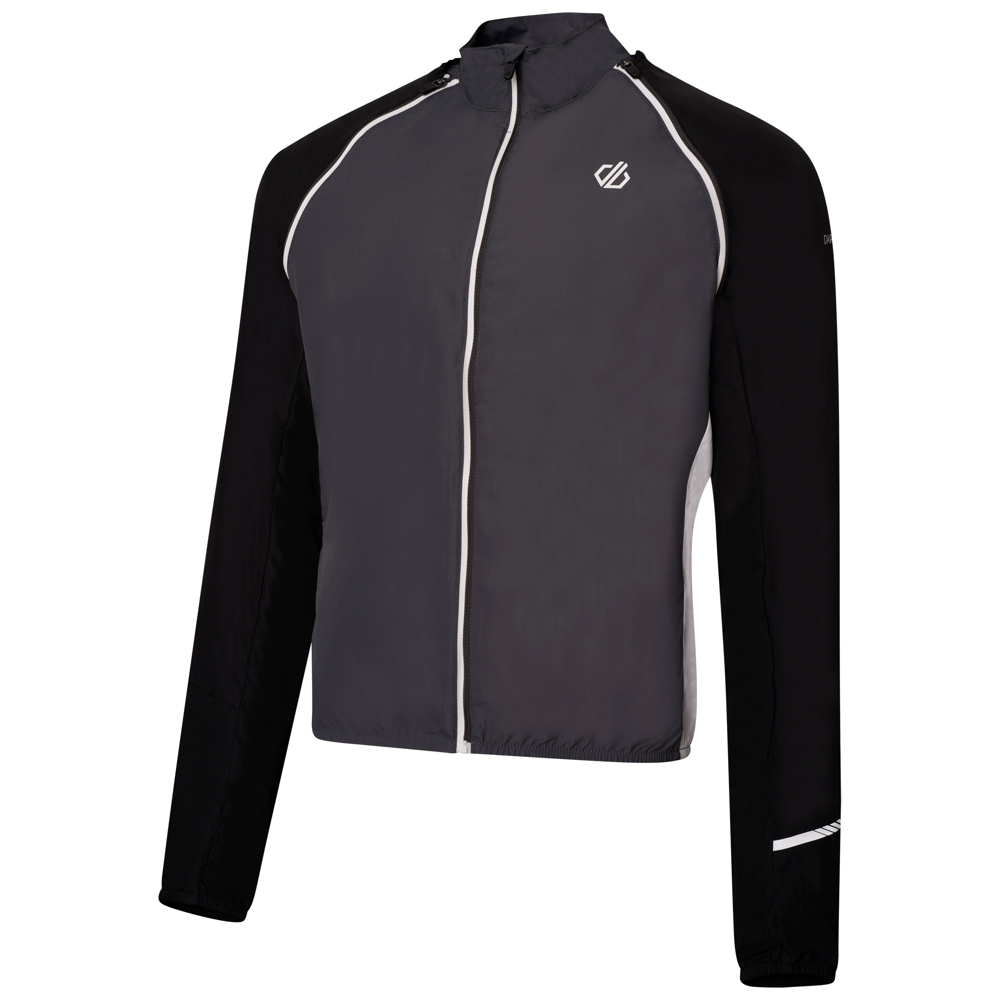 Veste Coupe-Vent Homme OXIDATE | Noir Gris