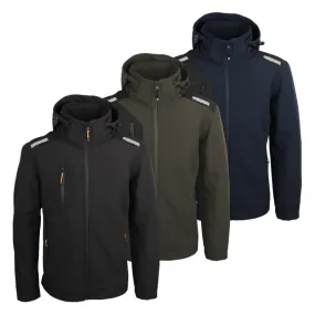 Veste de travail softshell en Ripstop Singer Safety | Vêtements Pro