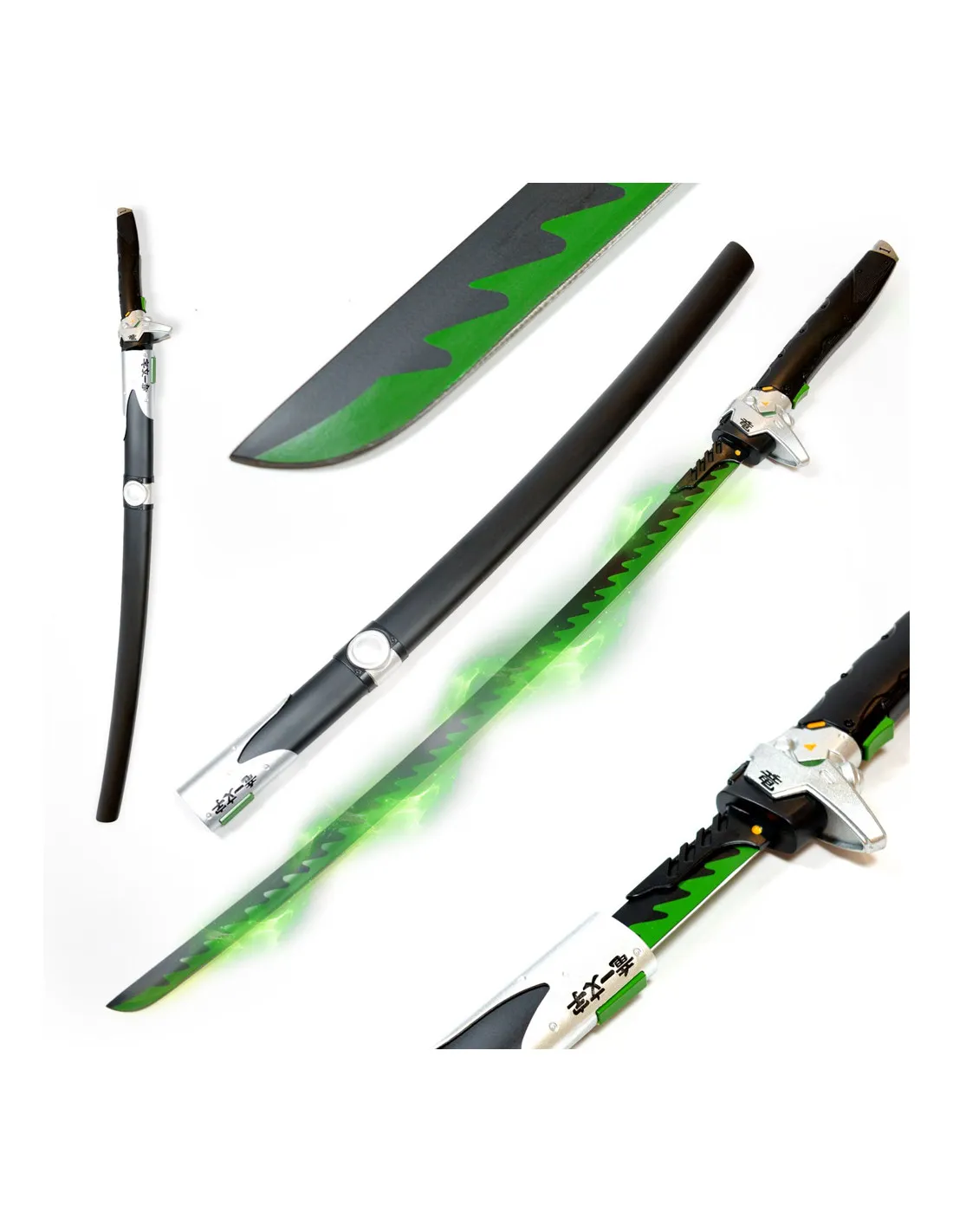 Épée décorative non officielle d'Overwatch Genji ⚔️ Boutique Épées